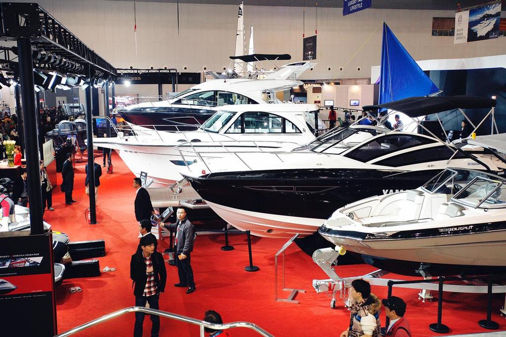 Shanghai boat show © SW